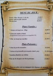 Menu Le Pont Coppet - Menu du jour , viandes et poissons 