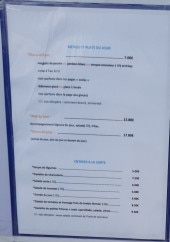 Menu Plus Belle La Vue - Les menus, entrées, ...