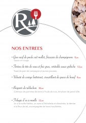 Menu Les Rhodos - Entrées