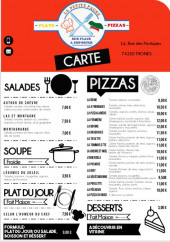 Menu La petite pause - La carte