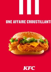 Menu KFC - Exemple de menu