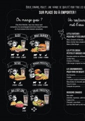 Menu Brut Butcher - Slicy, burgers, salades,...