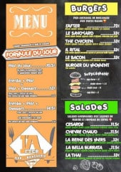 Menu L'After - Formules du jour, burgers et salades 