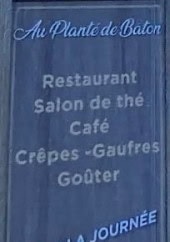 Menu Au planté de bâton - Exemple de menu