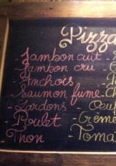 Menu BobbyBar - Les pizzas