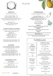 Menu Liberto - Les plats, formules, ...