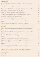 Menu Madame Rêve Café - La carte