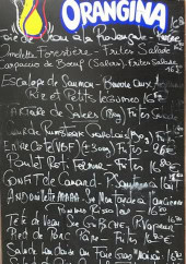 Menu L'ami Georges - Exemple de menu