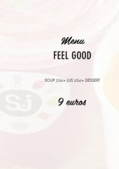 Menu Soup And Juice - Menu feel good