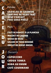 Menu Trader's - Le menu du jour 