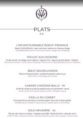 Menu Maison Brochettes - Plats