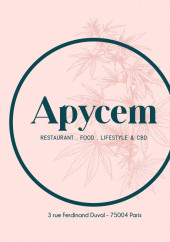 Menu Apycem - Carte et menu Apycem paris 4