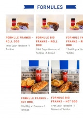 Menu Franks - Formules