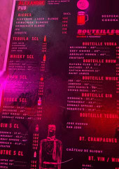 Menu Alexandre - Les bières, tequilas et bouteilles,...