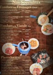 Menu Bistrot 20 - Spécialités