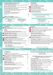 Menu Le Saint Médard - Entres, plats, desserts