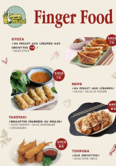 Menu Mì thé - Les gyozas, takoyakis, ...