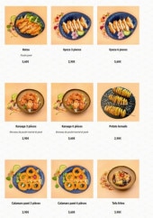 Menu Sukisoba_paris - Les entrées
