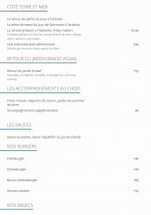 Menu Germaine - Les plats accompagnements, sauces...