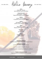 Menu Marsan - Les huîtres, le pigeon,...