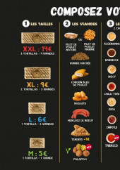 Menu O'Tacos - La carte