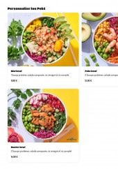 Menu Pokeshop - Poke personnaliser