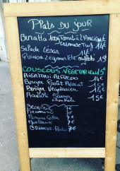 Menu Cucina Eat - Exemple de menu