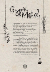 Menu Gypsi Motel - Informations