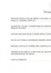 Menu Ouistiti - Desserts