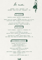 Menu Mieux - menu midi