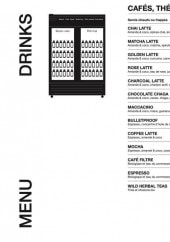 Menu Wild & The Moon - Drinks