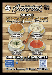 Menu Restaurant Sancak - Les soupes