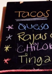 Menu Café Chilango - Les tacos