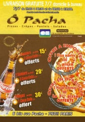 Menu O Pacha - Carte et menu O Pacha Paris 11