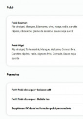 Menu Topp'in - Les classiques
