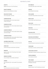 Menu Ernest & Valentin - Les pains