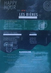 Menu Le Royal Daumesnil - Les bières, mocktails et shoots,...