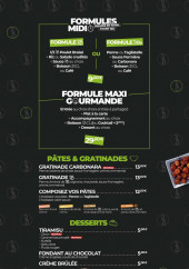 Menu PB Poulet Braisé - Les formules, pates, …