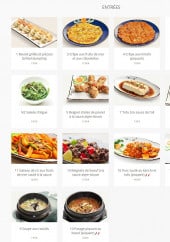 Menu Jeongané - Entrées