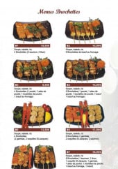 Menu Kyoto - Les menus brochettes