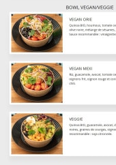 Menu Waena - Les autre bowls