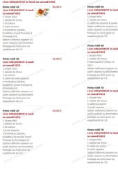 Menu Saveurs de Tokyo - Les menus midi