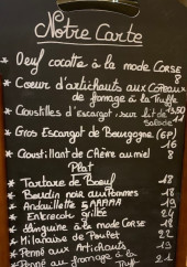 Menu Le Lutin - Exemple de menu