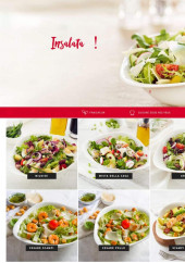 Menu Vapiano - Les salades