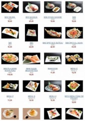 Menu Asahi - Les menus 