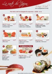 Menu Mekomi - Les menus midi