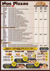 Menu Fast Pizza Rouen - Carte et menu