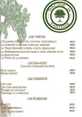 Menu Racine 14 - Les tartes, les salades ...