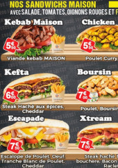 Menu Croq Select - Les sandwichs