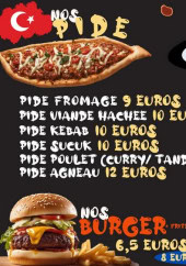 Menu Ada’Naan - Les menus et burgers